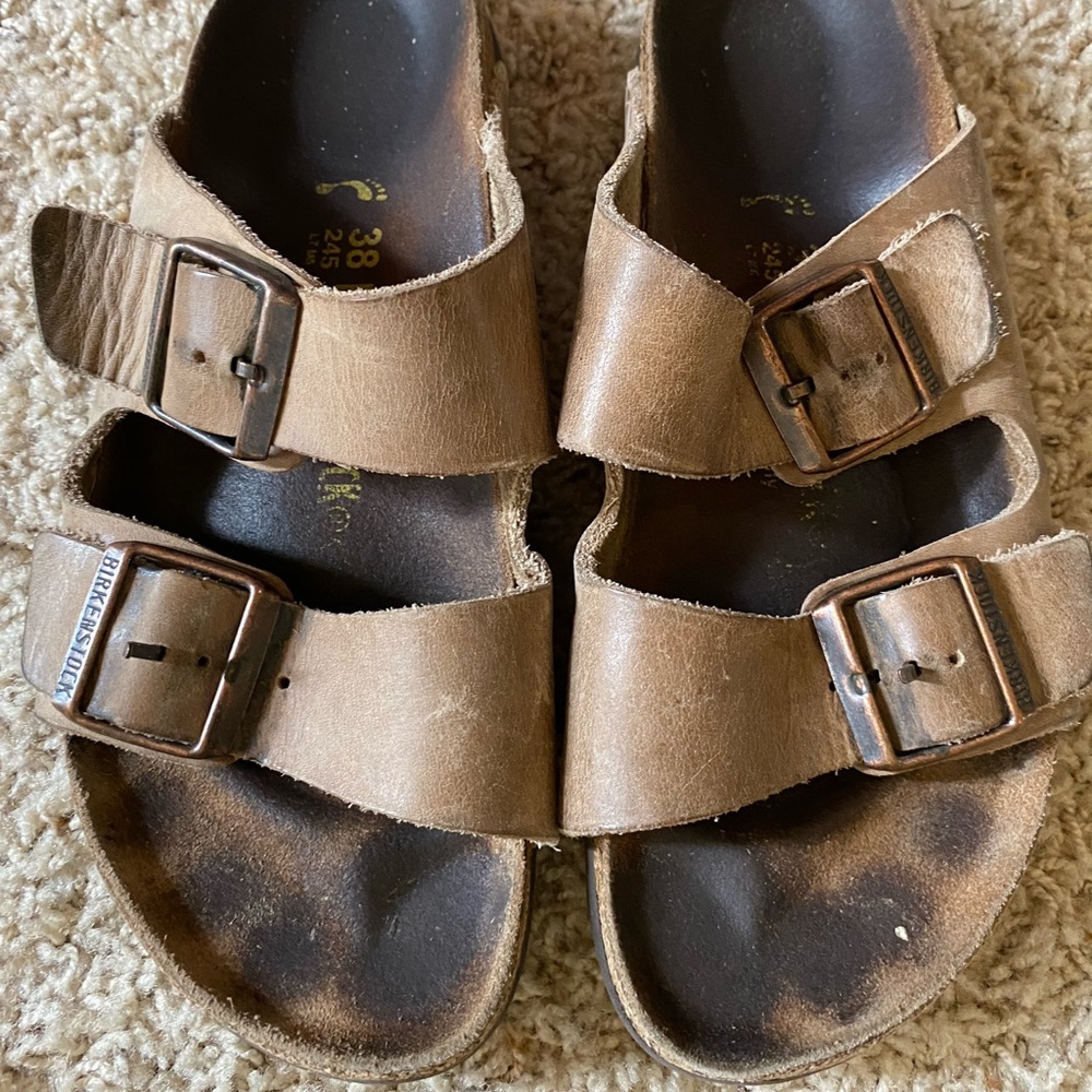 Some very well worn Birkenstock’s
